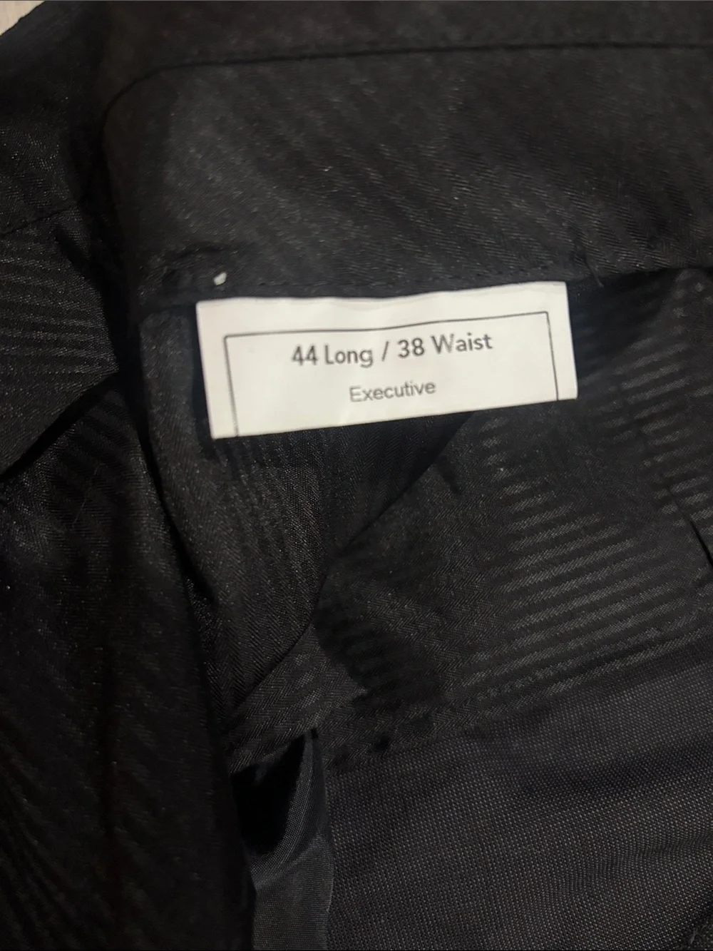 Men's Classic Black Dress Pants